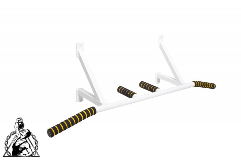 turnikmaster.ru Турник Наддверный три хвата компакт белый