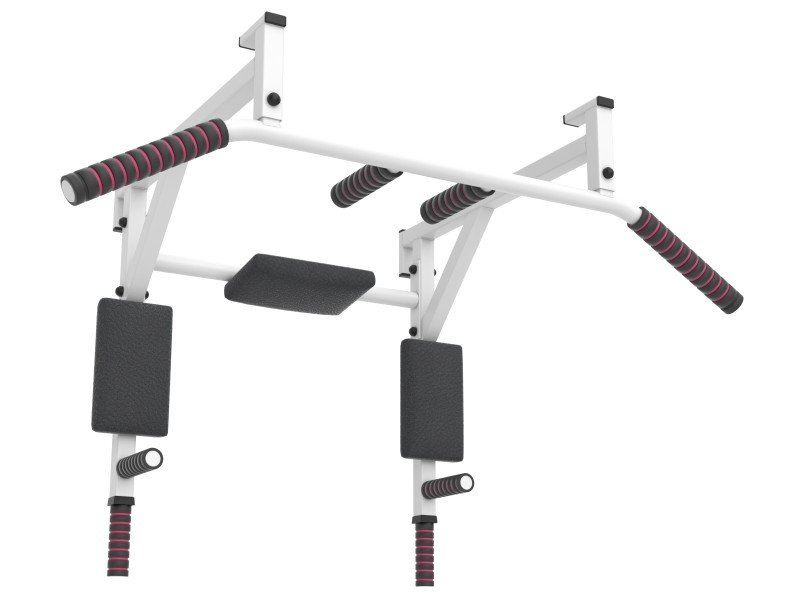 turnikmaster.ru Турник-брусья-пресс на шведскую стенку белый