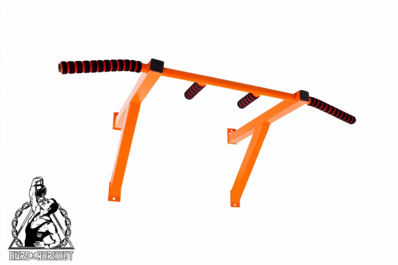 turnikmaster.ru Турник Настенный Чемпион оранжевый